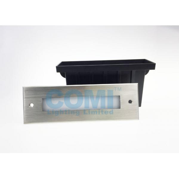 Quality 24V low voltage or 110~240VAC Linear Stair Outdoor Lighting White Print Glass Soft Beam 195mm for sale