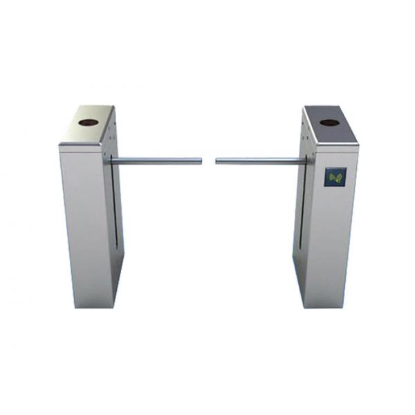 Quality Double Way bi-directional Intelligent 316SS Drop Arm Turnstile Crowd Control System For Airport for sale
