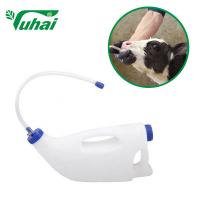 Quality 1gal Calf Feeding Bottles Animal Plastic Feeding Bottle Livestock Equipment For Cow Calf Sheep for sale
