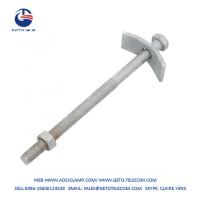 Quality High Tensile Strength Coupling Bolt Hot Dip Galvanized Customized Size for sale