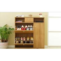 China Living Room Furniture Particle Board Shoe Rack With Wooden Drawer Slides High Grade factory