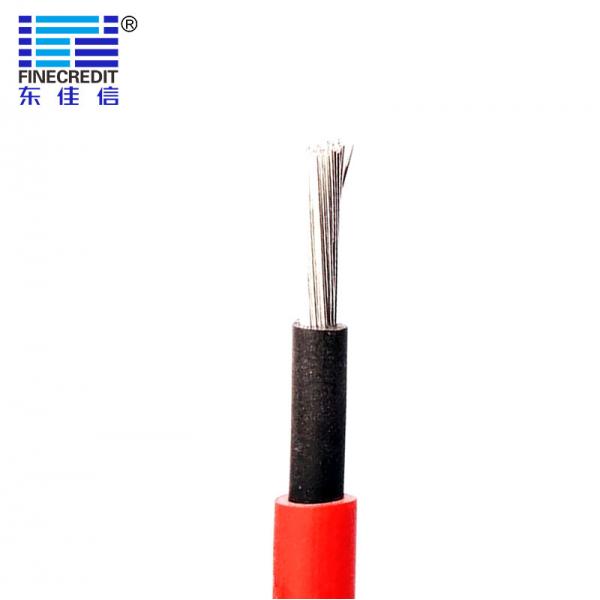Quality 2 PFG 1169 H1Z2Z2-K Photovoltaic Cable Flexible Tinned Copper Conductor EN 50618 for sale
