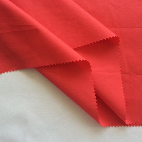 Quality Poplin Style Polyester Cotton Spandex Fabric Yarn Count 45*45 for sale