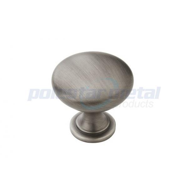 Quality Polished Chrome Cabinet Hardware Furniture Handles And Knobs 1 1/4 '' for sale