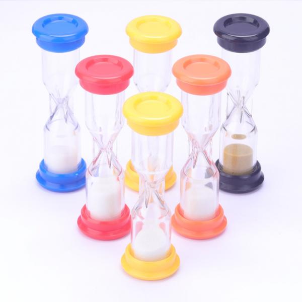 Quality Colorful Sand Timer 30 Second 1 Minute Sand Clock Hourglass for sale
