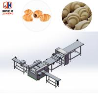 Quality Industrial Unbaked Croissant Making Machine Butter Croissant Dough Cutter for sale