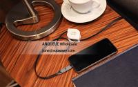 China Portable 2 in 1 Retractable USB Cable Reel Universal Mobile Phone Charger Cable Fit For iPhone And Android factory