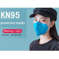 china Non-woven fabric anti-virus civil using KN95 mask blue