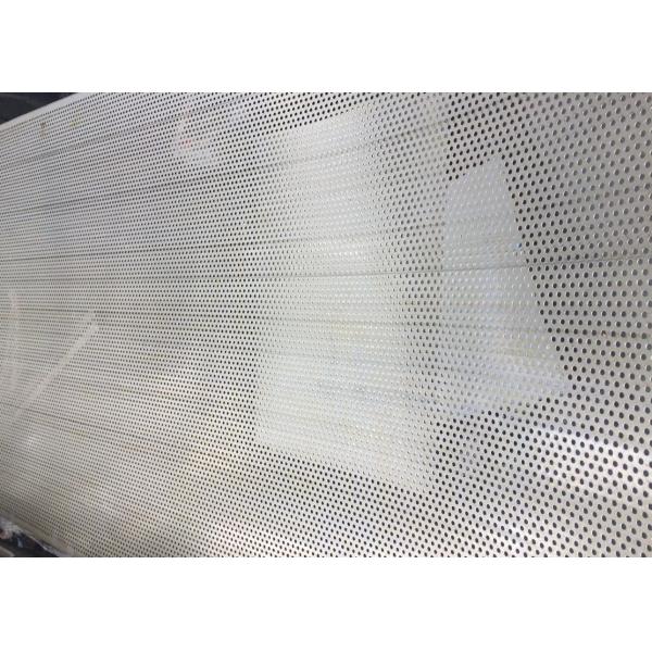 Quality 1220x2440mm Stainless Steel Sheet Metal With Holes Decoration for sale
