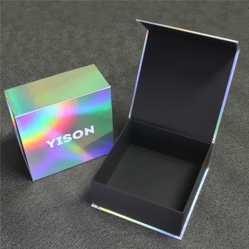 Quality Luxury Hologram Printing Gift Boxes / Custom Holographic Packaging Box for sale