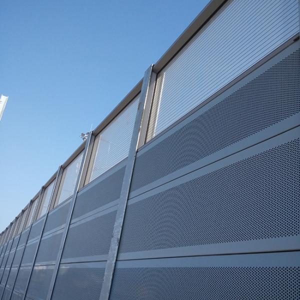 Quality Plastic Glass Acrylic Sheets Sound Barrier Fence for Residential Area for sale