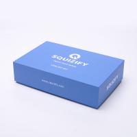 Quality Blue Cardboard Candy Box Supermarket Advertising Promotional For Packaging for sale