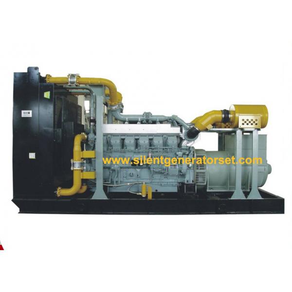 Quality 1500RPM 50HZ MITSUBISHI Diesel Generator Set , 800KW / 1000KVA  OPEN TYPE S12H-PTA PRIME POWER for sale