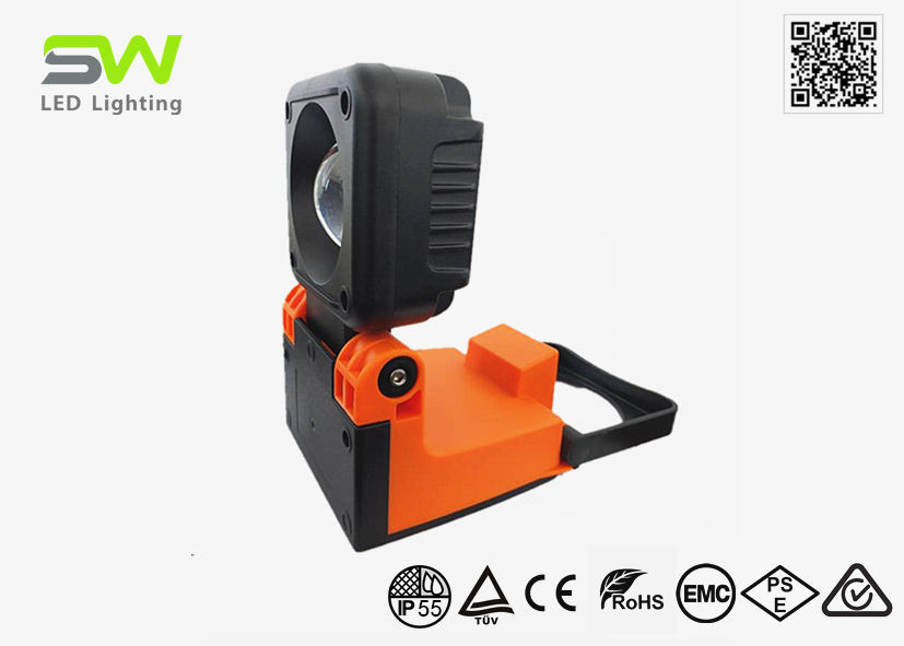 Quality COB Heavy Duty Rechargeable LED Work Light With Handle And Magnet for sale