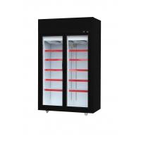 Quality Fan Cooling Convenience Store Vertical Glass Door Freezer for sale