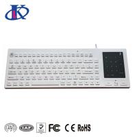 China Waterproof Backlit Silicone Keyboard 2- In -1 Touchpad Number Pad USB PS/2 Interface factory