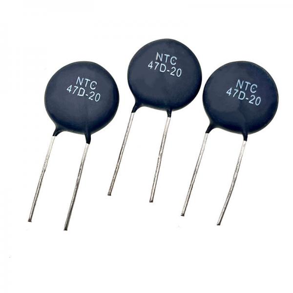 Quality 47D-20 Durable NTC Component Electronics , Small Negative Temp Coefficient Thermistor for sale