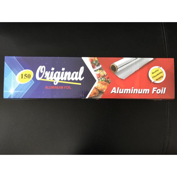 Quality Food Cooking Catering Aluminium Foil Roll 10 - 24 Micron Thickness For for sale