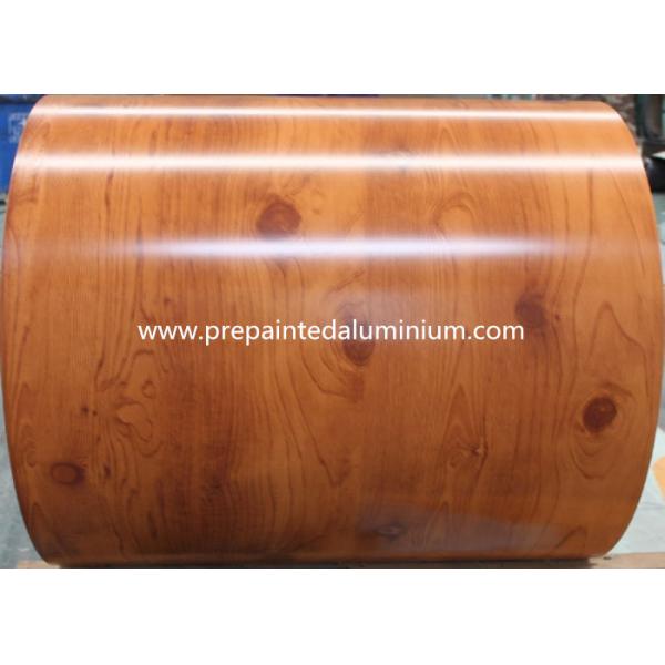 Quality Brick / Wooden Grain Pre Painted Galvalume Sheets , Precoated Galvalume Sheets For Decoration for sale