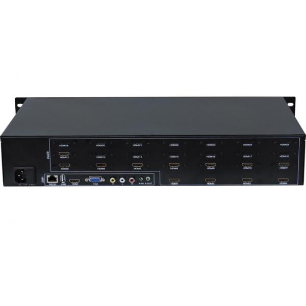 Quality Hdmi 2x2 3x4 2x6 2x5 LCD  Video Wall Matrix Controller With RS232 Control For 12 TV Splicing for sale