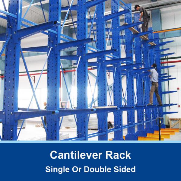 Quality Cantilever Rack For Long Profiles Single Or Double Sided Cantilever Rack Warehouse Storage Racking for sale