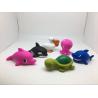 China Kids Sea Animal Rubber Bath Toys Squirting Colorful Eco Friendly ATBC-PVC factory