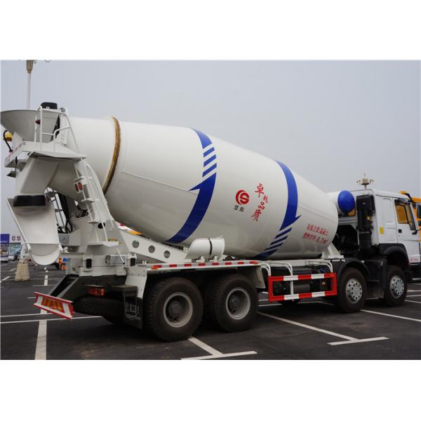 Quality HOWO 8X4 12M3 Ready Mix Concrete Truck 12 Cubic Meters With Mixer Drum for sale