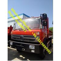 China High qulaity and best price Dongfeng 4*2 LHD dump tipper for stones and coals for sale, China made tipper truck factory