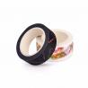 China High quality custom printed washi paper tape with plastic core factory