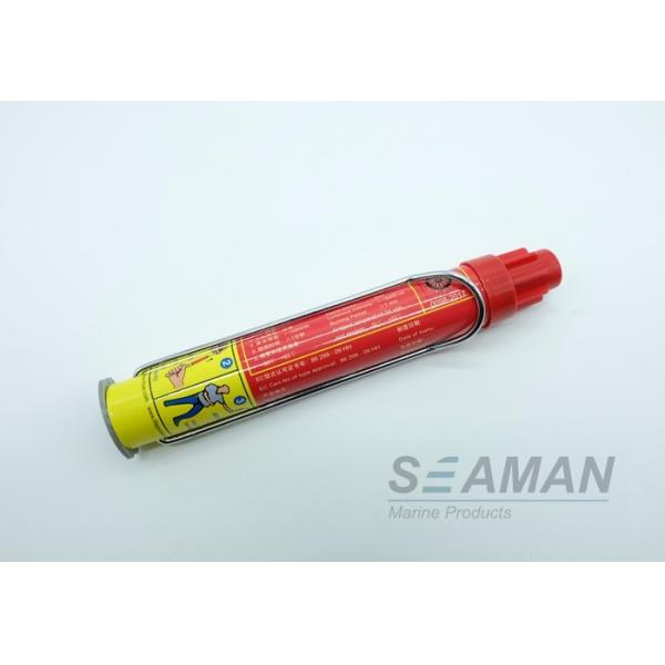 Quality Red Inflatable Life Raft Marine Pyrotechnic Hand Flare Ship Wheel Mark for sale