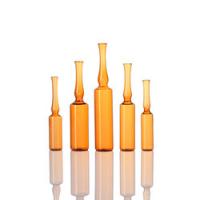 China 2ml Clear Amber Medicine Ampoule Neutral Borosilicate Tube factory