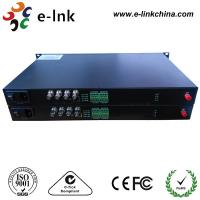 China 100M Ethernet Sdi Audio To Optical Fiber Converter 4Ch Forward 3G SDI Backward factory