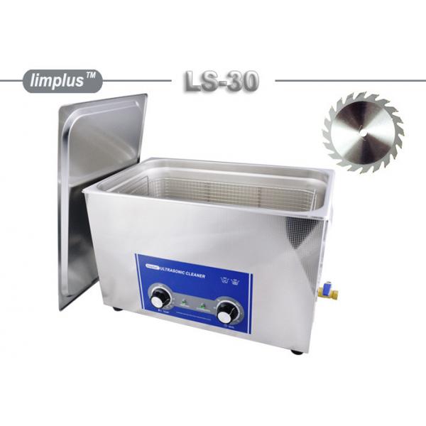 Quality 30L Saw Blade Table Top Ultrasonic Cleaner With Heater , Adjust Knobs for sale