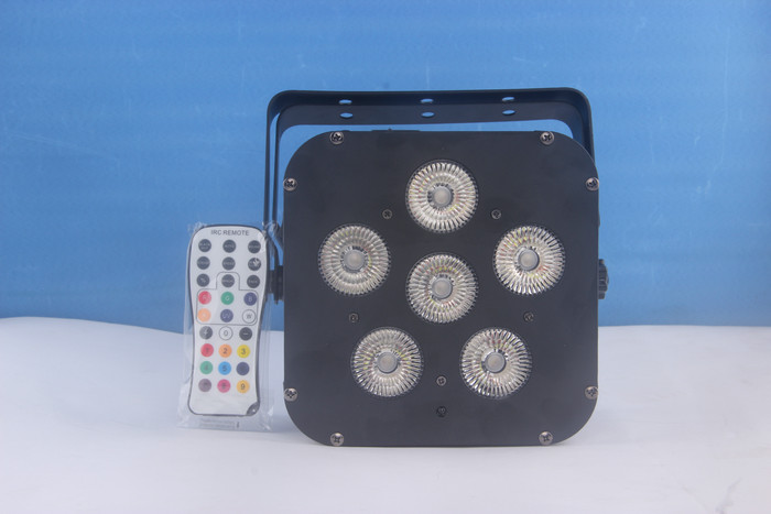 China Auto DJ Stage Lights RGB LED Par Can For Stage Show , DJ , Disco , Studio factory