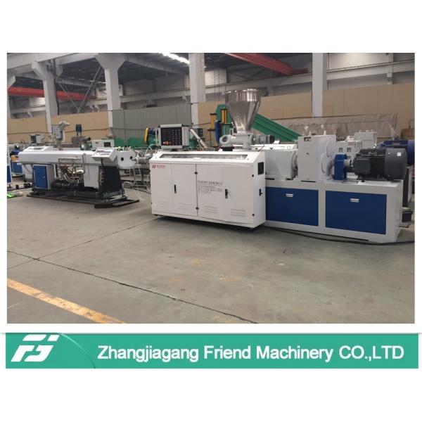 Quality Blue Color Plastic Pipe Machine For UPVC Electrical Pipe Making Lower Consumption for sale