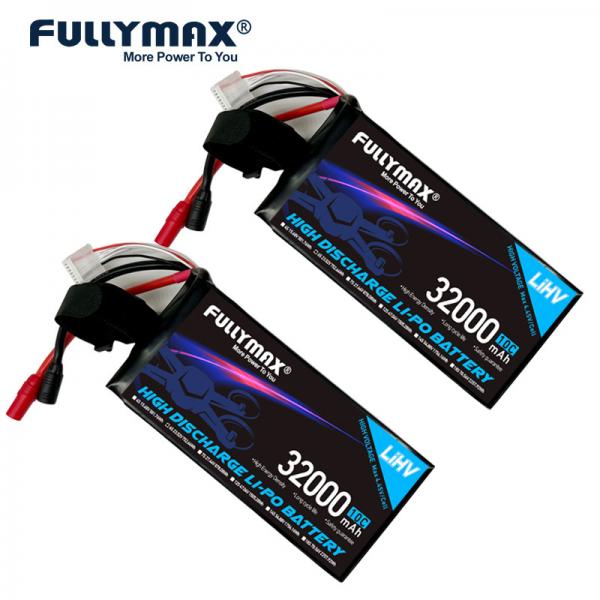 Quality 10C LiPo Battery Pack MAX 4.45V 32000mAh 6S 23.52V 5000mah 5200mah AS150 XT150 Plug for sale