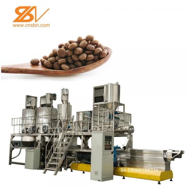 Quality Dry Pet Dog Food Machine Multi Functional Full Production Line BV Certification for sale