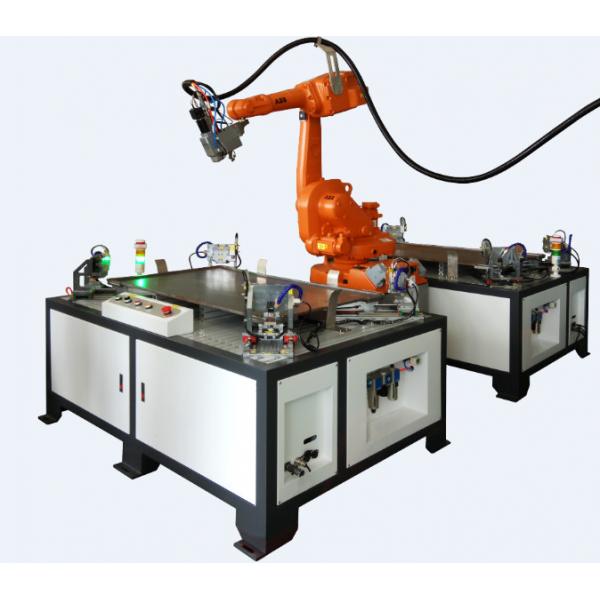 Quality 380V 1070nm Robot Laser Welding Machine System Double Position for sale