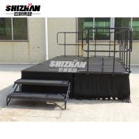 China Custom Aluminum Manufacture Professional Outdoor Platform Cheap Aluminum Portable Stage For Sale factory