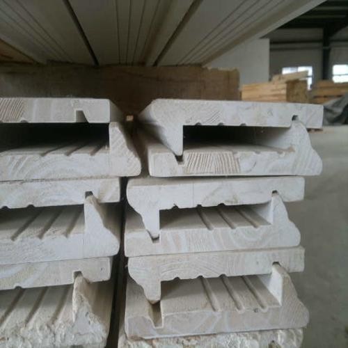 China Buildings Decoration Wood Window Molding , Exterior Window Frame factory