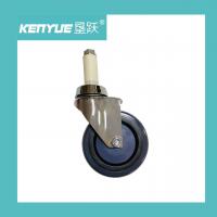 China New Installation Method Medical Caster Wheels Without Brake 4 Inch factory
