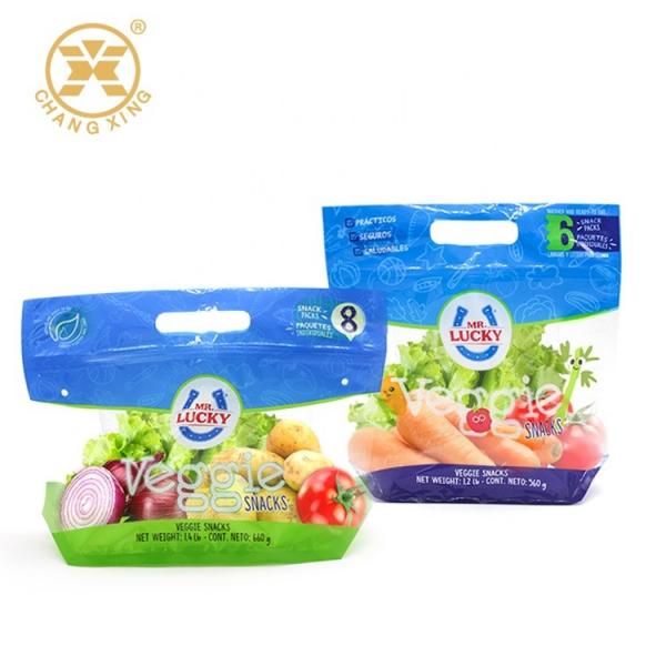 Quality 500g Food Vacuum Vegetable Packing Bags for sale