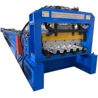 China Popular metal decking profiles rolling forming machine for USA market factory