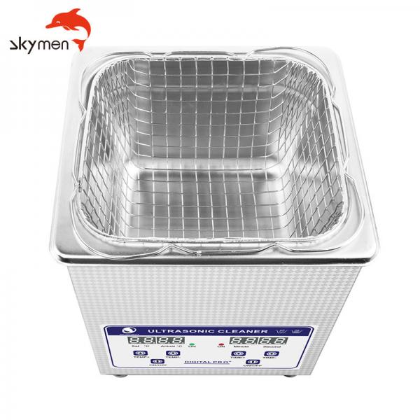 Quality 220v 2L Dental Equipment Ultrasonic Cleaner 80W With Basket for sale