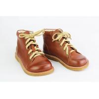 China Waterproof Boys Girls CPC Flat heel Leather Martin Boots EU21-30 factory
