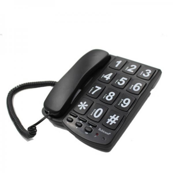 Quality OEM Big Button Telephone LED Indicator High Volume Landline Phones for sale