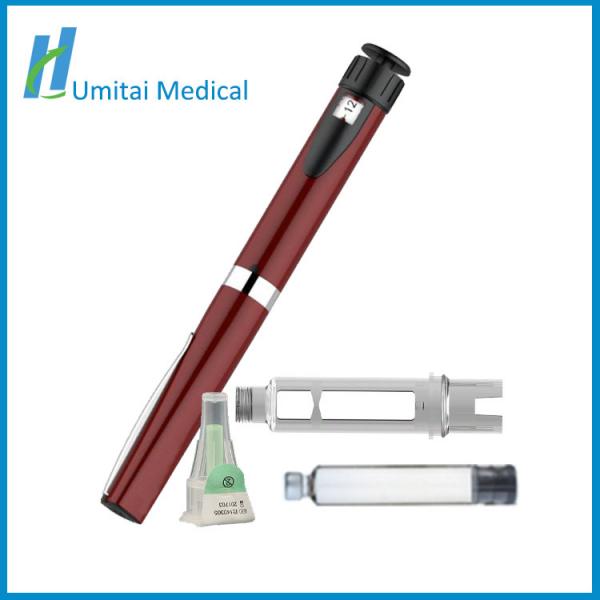 Quality Refillable Diabetes Insulin Pen Injector With Travel Case For Diabetes Patients for sale