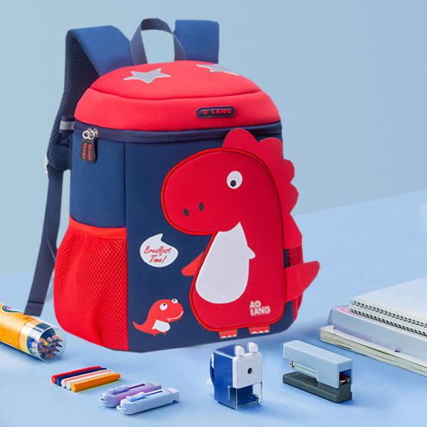 Quality Toddler 3D Dinosaur Kindergarten Mochila Cute Cartoon Backpack For Boys Girls for sale