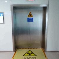 Quality Lead Radiation Protection Door With Ionizing Radiation Sign Proof Class I for sale