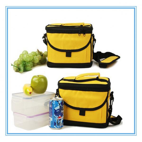Quality 600D / 420D Food Cooler Bag Polyester Outdoor Designer Custom Logo for sale